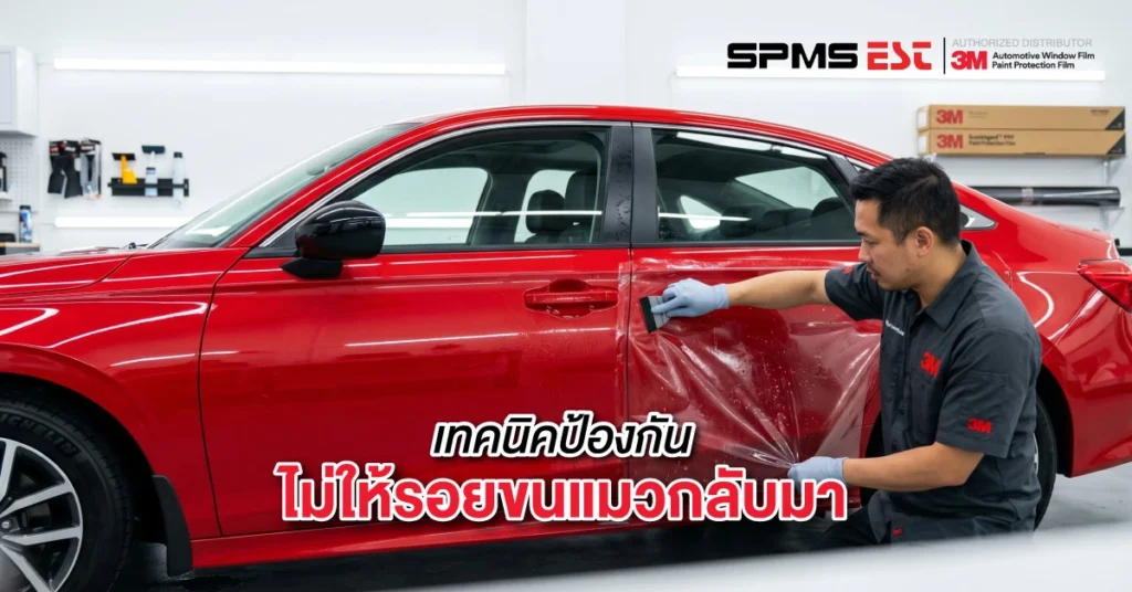 เทคนิคป้องกันไม่ให้รอยขนแมวกลับมา